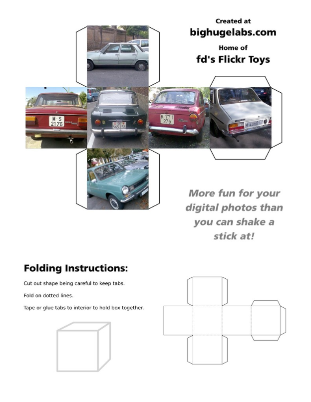 Eine Stra√Ÿe mit Fahrzeugen und Text auf einer Pr√§sentation.