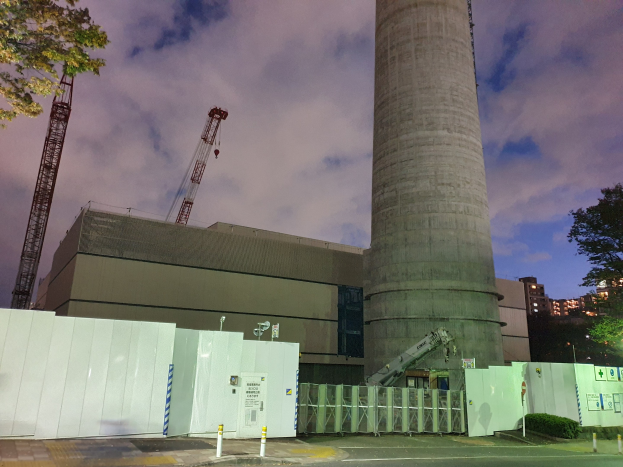 Uniper sprengt Kühlturm für H2-ready Power Plant in Scholven