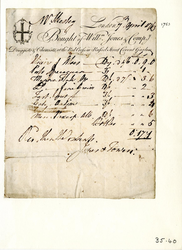 Altes, gelbliches juristisches Dokumententwurf mit ordentlicher Handschrift, der den Vertrag von William Jones zum Verkauf von Testaments und Eigentum detailliert.