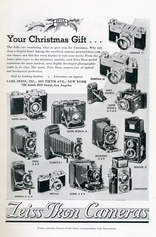 Verschiedene Kameras verschiedener Typen mit Text oberhalb und unterhalb